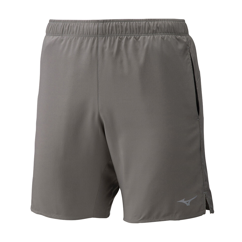 Mens Mizuno Core 7.5 Running Shorts Grey Philippines (FRWDKL576)